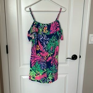 NWT Lilly Pulitzer Klea Romper Indigo All A Glow S